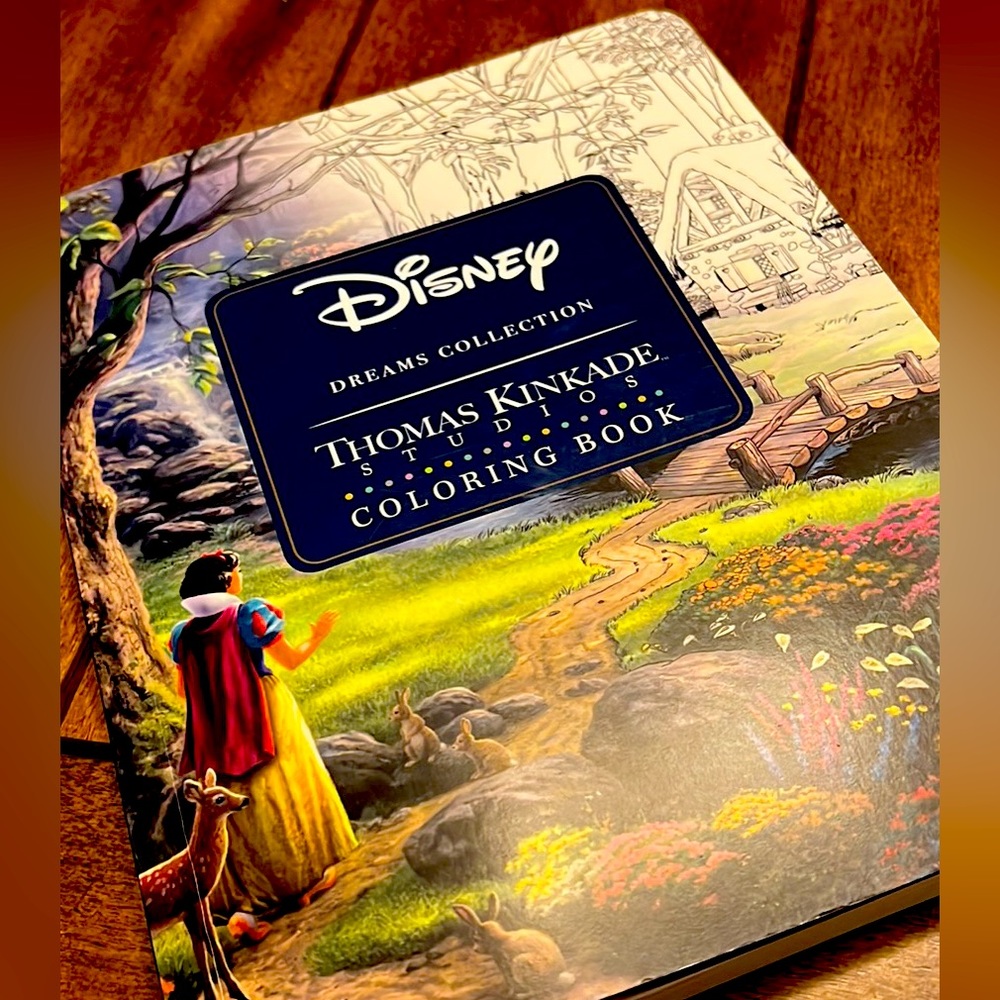 Brand-new Disney dreams, coloring book